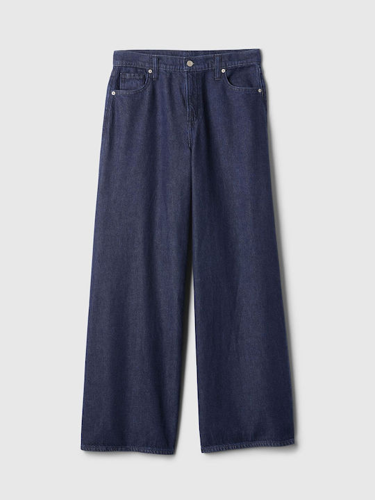 Γυναικείο Jean Παντελόνι σε Baggy Γραμμή Rinsed Indigo