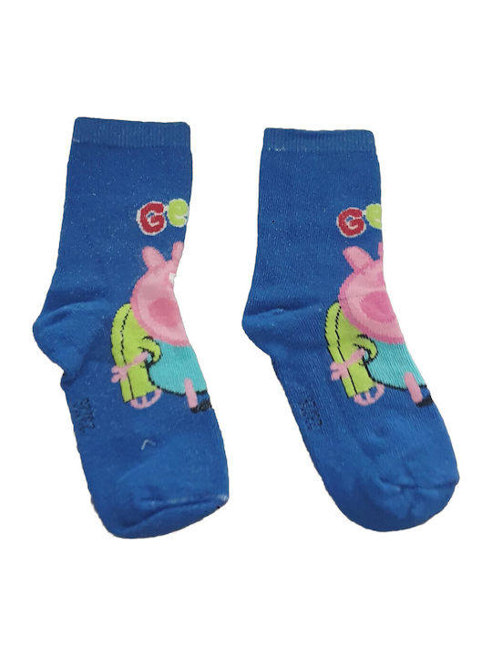 Peppa Pig Kids' Socks George Pig Blue