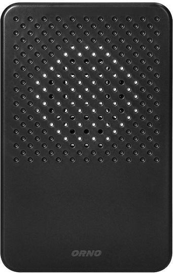Lark Maxi 230v Black Dp-mr-161/b Wired Electronic Single Tone Doorbell