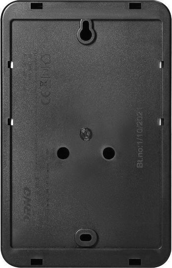 Lark Maxi 230v Black Dp-mr-161/b Wired Electronic Single Tone Doorbell