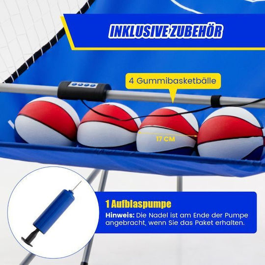 Costway Indoor Basketball Hoop with Ball