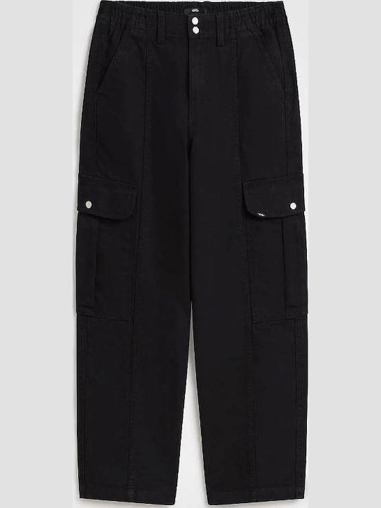 Women's Fabric Trousers Black