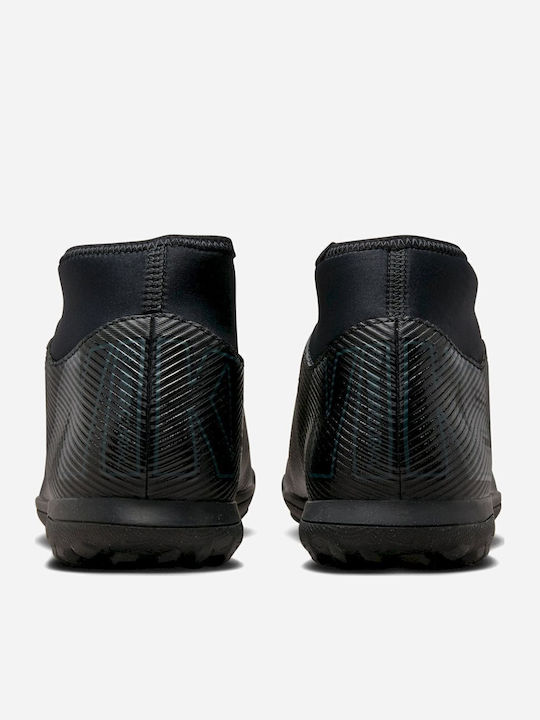 Nike Mercurial Superfly 10 Club Ποδοσφαιρικά Παπούτσια με Σχάρα TF Μαύρα