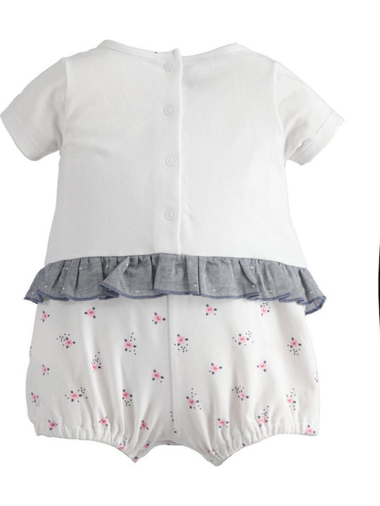 iDO Baby Bodysuit White