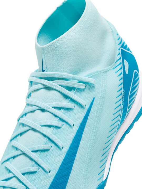 Nike Mercurial Superfly 10 Academy Football Shoes with Molded Cleats Blue