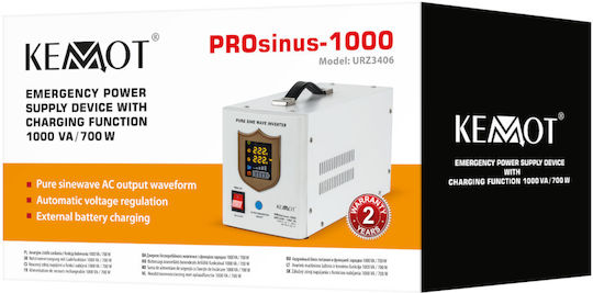Kemot URZ3406 Unitate UPS 1000VA 700W