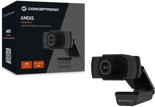 Conceptronic Amdis Web Camera Full HD 1080p