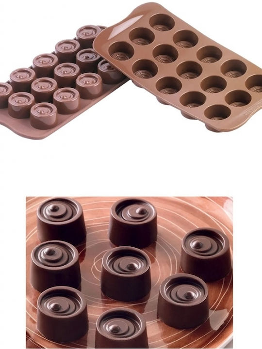 Ready Non-stick Silicone Chocolates Baking Pan 2cm