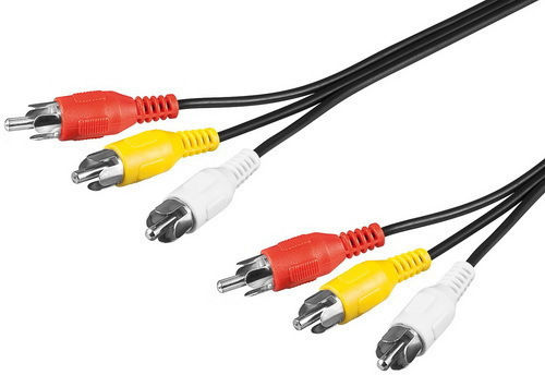 Bandridge Composite male to Composite male 5m Cable (VVL5305)