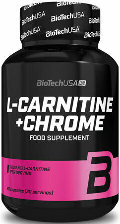 Biotech USA L-Catnitine + Chrome with Carnitine 60 caps