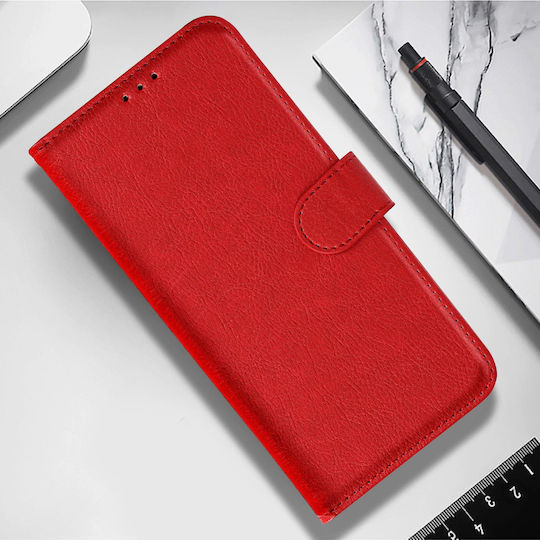 Avizar Case Xiaomi 13 Ultra Card-holder Cover Video Stand Feature Red