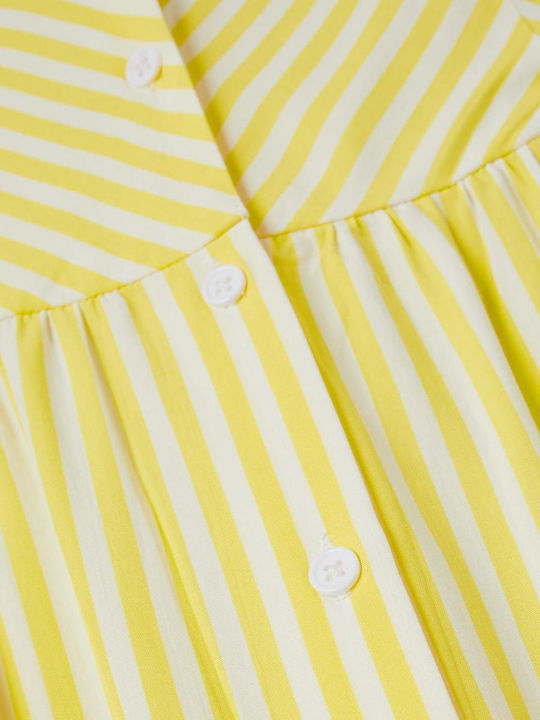 Name It Mädchen Kleid Ärmellos Lemon