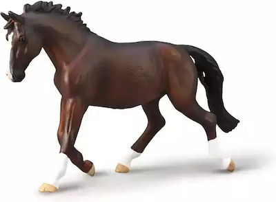 Miniature Toy Oldenburg Mare Chestnut 10cm 80006