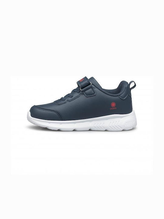 Memory Flash Gordon Kinder Sneakers mit Klettverschluss & Lichtern Blau