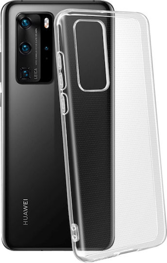 Carcasă Huawei P40 Pro din silicon ultra-subțire transparentă