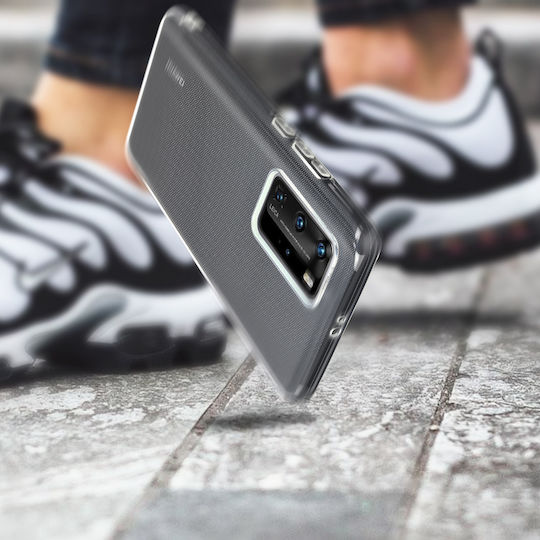 Carcasă Huawei P40 Pro din silicon ultra-subțire transparentă
