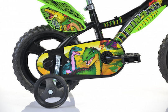 Dino Bikes 12" Kids Bicycle BMX Green