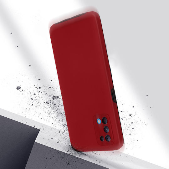 360° Case Oppo Reno 5 5g Find X3 Lite Flexible Front & Rigid Back – Red