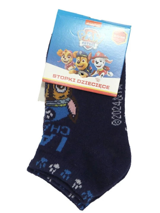 Paw Patrol Kids' Ankle Socks I am Chase Blue