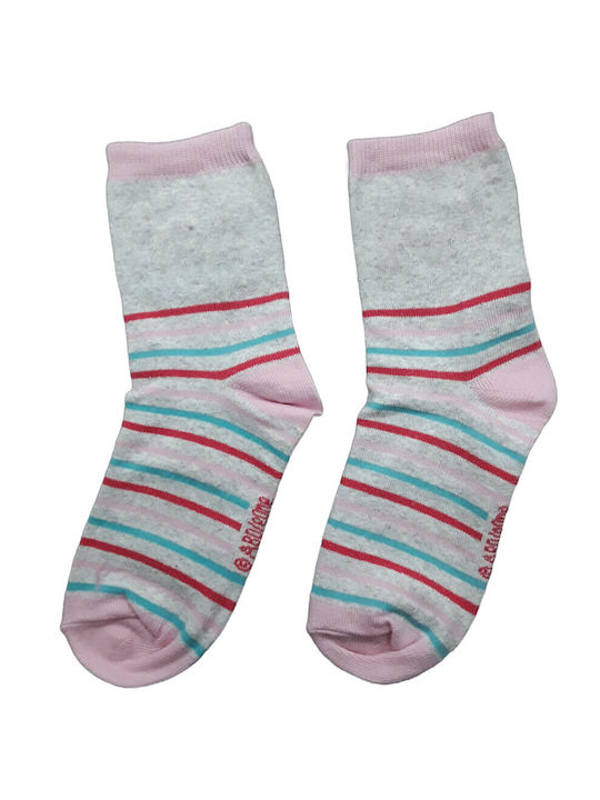 Peppa Pig Kids' Socks Pink Stripes