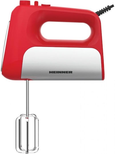 Heinner Миксер Ръчен 500W Червен