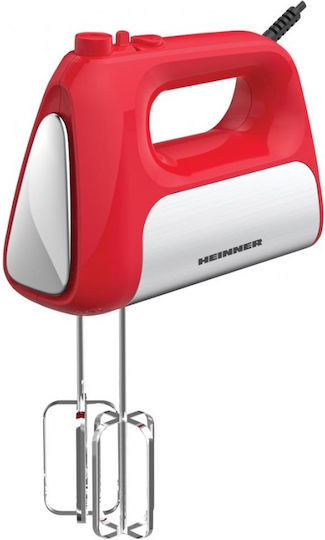 Heinner Миксер Ръчен 500W Червен
