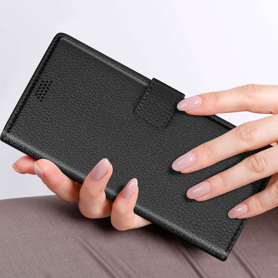 Avizar Case Sony Xperia 1 V Clapet Wallet Video Stand Black