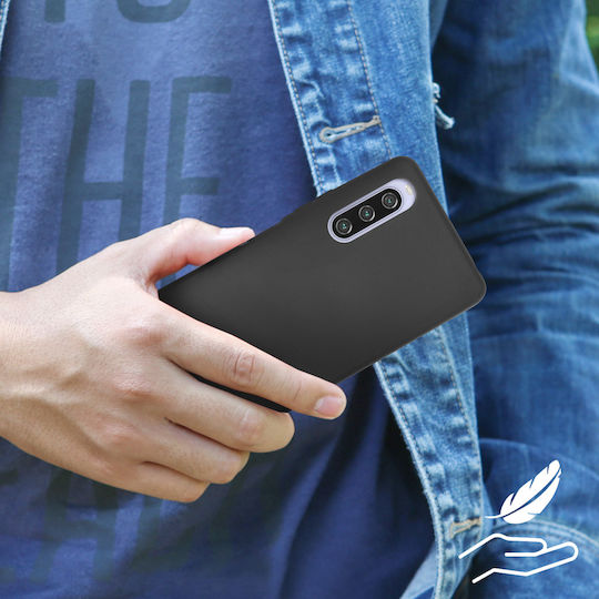 Carcasă din gel siliconic pentru Sony Xperia 10 IV cu protecție de ecran din sticlă temperată 9H