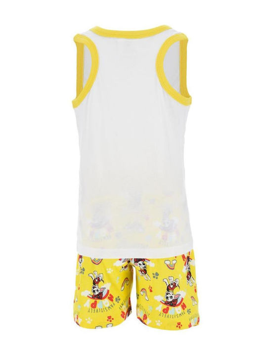 Superheroes Kids Pyjamas White