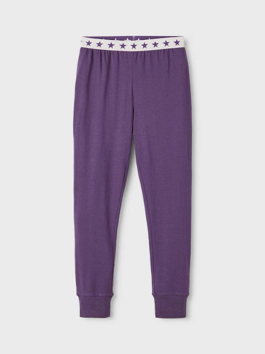 Name It Детска пижама Зимна Gray Lilac