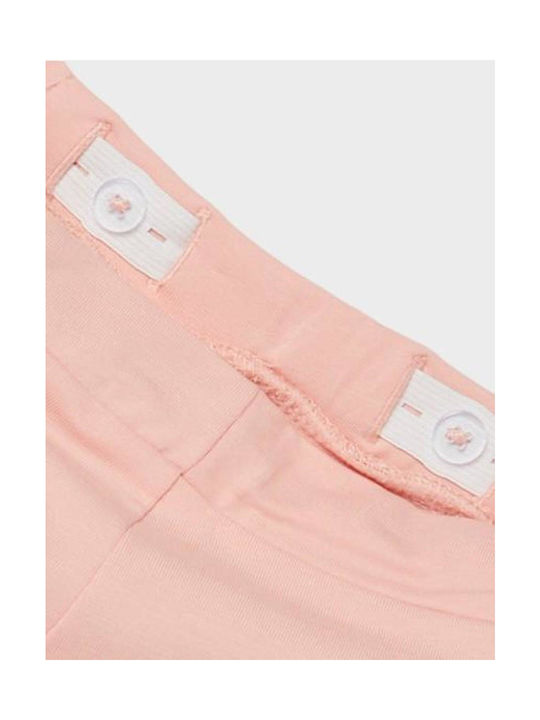 Name It Șort/Bermude pentru copii din material textil Blush de caise