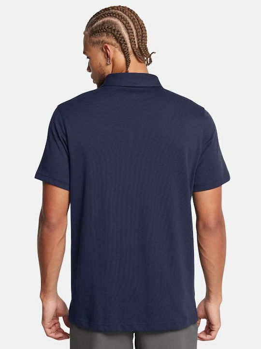 Under Armour Polo T-shirt Navy Μπλε
