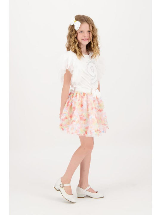 Angel's Face Kids Blouse Short Sleeve SNOWDROP