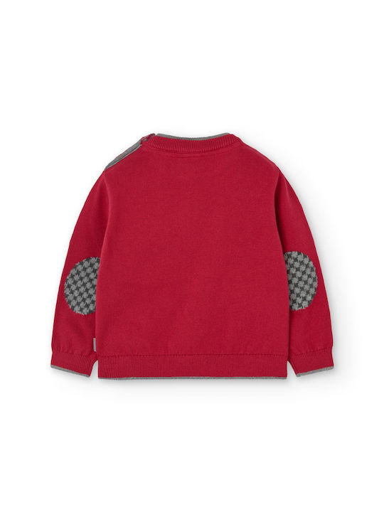 Boboli Kids Sweater Long Sleeve red