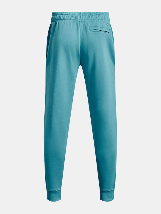 Ua Rival Sweatpants with Elastic Blue