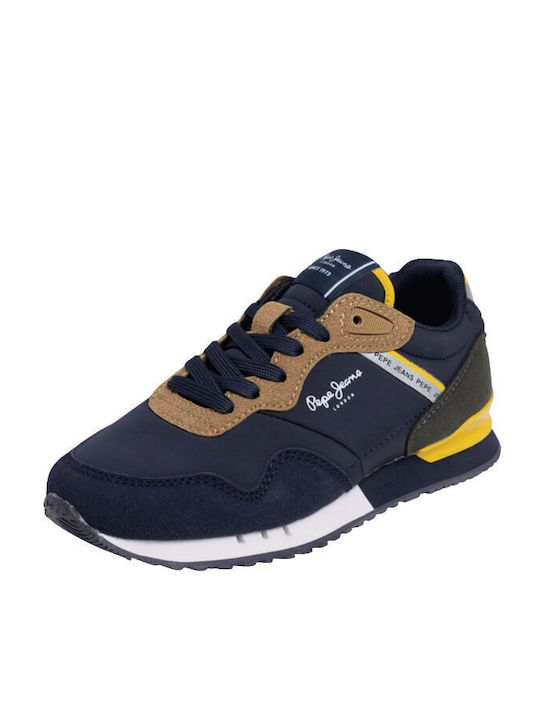 Pepe Jeans Παιδικά Sneakers Navy Μπλε