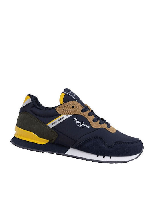LONDON Kinder Sneakers Marineblau