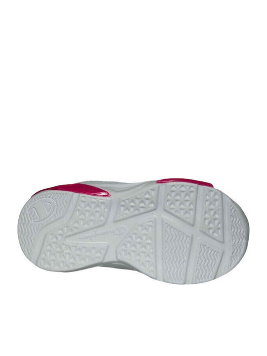 Kids Sneakers with Scratch & Lights White
