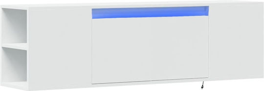 Έπιπλο TV Επιτοίχιο με Φωτισμό Led 135x31x39.5εκ. Έπιπλο TV Επιτοίχιο με Φωτισμό Led 135x31x39.5εκ.
