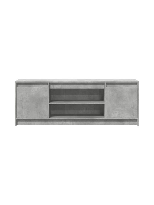 TV-Ständer mit LED-Beleuchtung Grau M139.5xT34xH50cm