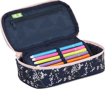 Satch Pencil Case with 1 Compartment Blue