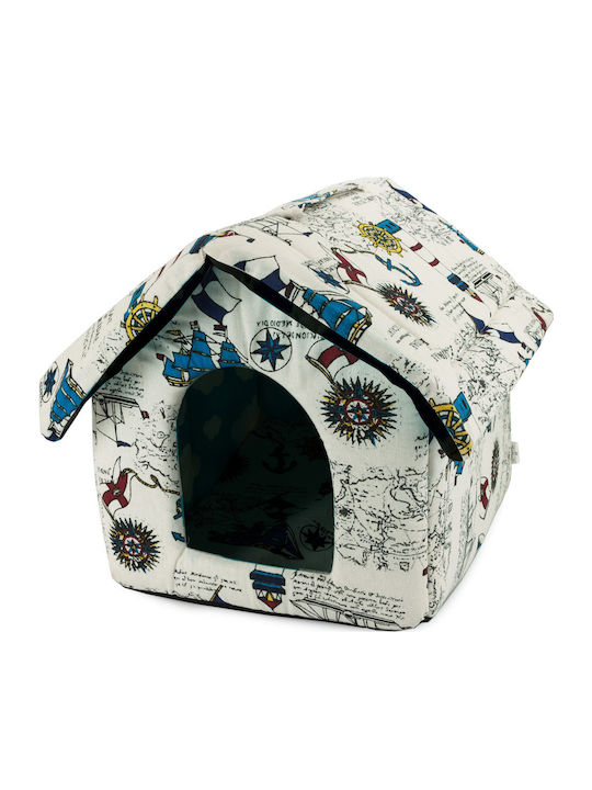 Hundebett Häuser 41x37.5cm.