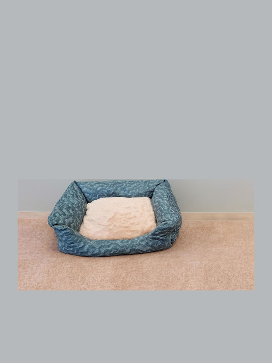 Pillow Dog Rectangle Blue 47x37cm