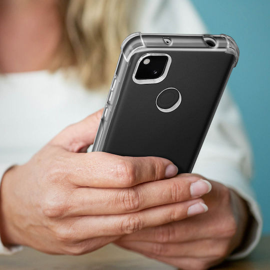 Protective Pack Google Pixel 4a Flexible Cover + 9h Tempered Glass Film