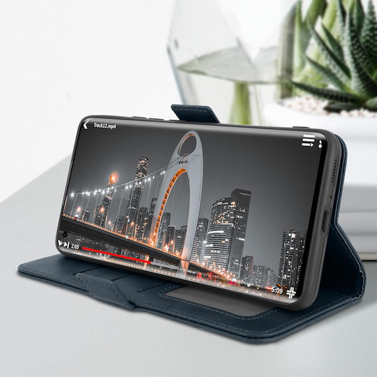 Cover Xiaomi Mi 11 Ultra Vintage Style Video Card Holder Dark Blue