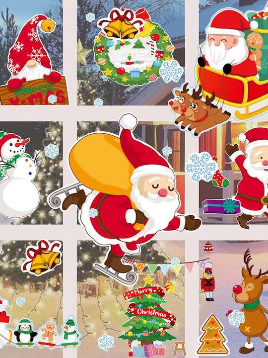 Whimlets Christmas for Window with Design Άγιου Βασίλη