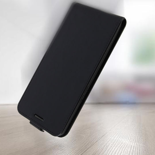 Case Oppo Reno 4 Vertical Flap Card Holder Protection Black
