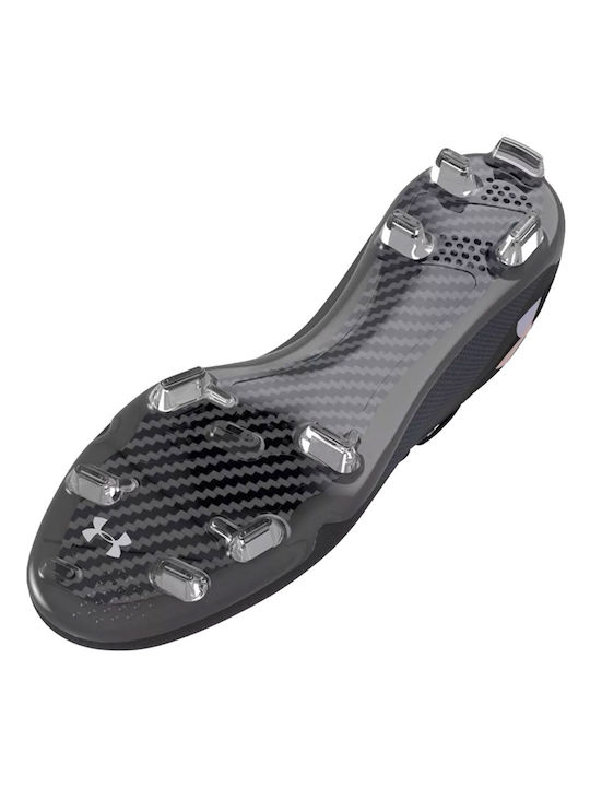 Under Armour Shadow Elite 2.0 Ποδοσφαιρικά Παπούτσια με Τάπες FG Μαύρα