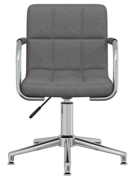 Rotating Chair Visitor in Gray Color 48x47x74.5cm 1pcs