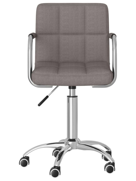 Rotating Chair Visitor in Brown Color 50x47x74.5cm 1pcs